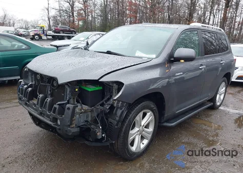 2010 Toyota Highlander Limited V6 z USA, uszkodzony, nr VIN 5TDDK3EH4AS025090